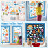 gisgfim Under The Sea Bulletin Board Decoration Set with Sea Animals Cutouts and Borders for Ocean Theme Classroom Decor