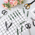 10 Pieces Pocket Screwdriver Mini Tops with Magnetic Slotted Pocket Screw Driver