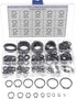 290PCS External Retaining Ring C-Clips Assortment Kit in Black Alloy Steel