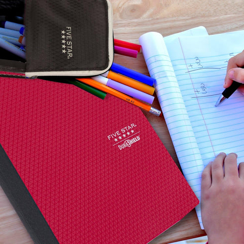 Five Star DuraShield Composition Books: 4 Pack, 1 Subject, Wide Ruled Paper, 11" x 8-1/2", 100 Sheets