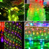 24 (1 Pack, 17ft) Aogist Modes RGB Color Changing String Light with Remote and Timer, Music & Mic Sync, USB & Battery