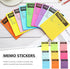 SEWACC Sticky Phone Message Pad - 9 Books Adhesive Message Notepads for Work Call Office Supplies