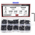 DYWISHKEY 360 Pieces M3 Hex Button Head Cap Bolts Screws Nuts Kit, 10.9 Grade Alloy Steel with Hex Wrench