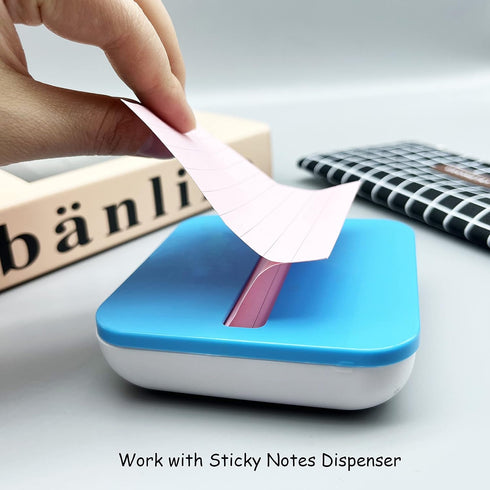 Lined Pop Up Sticky Note, 3x3 inch, 6 Pack, Accordion Style Self-Sticky Notes with Lines, 100 Sheet/Pad