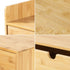 Wisuce Bamboo Desk Organizer, Mini Desktop Drawer Storage Box for Office Home Toiletries, No Assembly Required (3