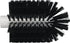 Vikan 5380-103-9 Stiff Tube Brush, Polyester, 3-7/8" x 6-1/2" OAL, Black Cleaning Tool