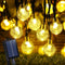 Solar String Lights Outdoor Waterproof, 1 Pack 50 LED 2.3CM 23 FT