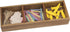 Lipper International 1123 Acacia Organizer Tray for Office Supplies or Household Items - 3 Compartments, 11 5/8” x 4” x