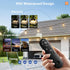 102FT(96FT+6) 34 Dimmable Bulbs addlon Solar String Lights Outdoor Waterproof with USB Port & Remote Control Solar