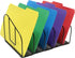 Deco Brothers Black File Sorter Organizer for Desk, 5 Sections