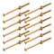 Runseaway 12Pcs M6 x 110mm Furniture Bolt and Barrel Nut Set, Zinc Plated
