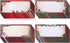 Zhanmai 60 Pieces Christmas Envelopes, Letter Size #10 Holiday Self Adhesive Envelopes for Mailing