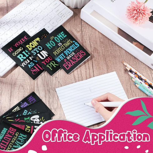 Geelin 60 Pack Inspirational Notepads, Mini Motivational Notebooks, Small Pocket Notepads, Christian Notebooks for