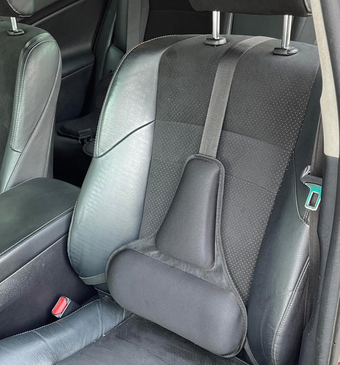 Tailbone (TD-GS1507-BLK) Tektrum Orthopedic Firm Gel Foam Back Support Lumbar Cushion for Home/Office Chair, Car Seat