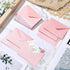 Outus 400 Pcs Bulk Gift Card Envelopes - Light Pink Mini Metallic Envelopes for Birthday and Wedding Invitations