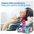 Clorox Fraganzia Small Rooms Air Freshener in Vanilla Honeycomb Scent, 2ct Peel & Place Units for Closets, Laundry Room
