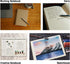LABUK 4 Pack Blank Notebook Bulk, 120 Sheets Sketch Book, 100gsm, 5.6"x 8.3" Hardcover Sketchbook for Office School