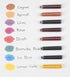 6 (166130) Schneider Ink Cartridge Pastel, Standard Format, Ball Closure, Refill for Fountain and Cartridge Rollerball