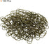 MECCANIXITY Heart-Shaped Paper Clip Fun Clips - Cute Decorative Bookmarks 0.8 Inch Bronze Tone, Pack of 100