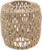 RTNLIT Handmade Woven Lampshade Replacement 7.08" D7.48" H, Retro Boho Rattan Lamp Shade