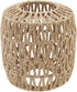 RTNLIT Handmade Woven Lampshade Replacement 7.08" D7.48" H, Retro Boho Rattan Lamp Shade