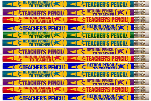 Express Pencils D2228, Return Pencil To Teacher, 36 Qty Package of Teacher Pencils