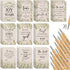Ctosree 60 Pcs Christian Gift Bulk Inspirational Notebook - Women Prayer Journal with Bamboo Pen for Church Gifts