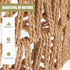 Bulb Alipis Lamp Shade Woven Straw Rope Rattan Pendant Light Shade Ceiling Fan Light Covers for Pendant Table Floor