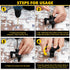 Dreyoo Squeaky Floor Repair Kit, Eliminates Floor Squeak, 5 Auxiliary Tools and 50 Screws