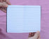Yansanido 24 Pcs Pocket Notebook, 5.5 Inch x 3.5 Inch, Black Cover, 32 Sheets, 8 mm Ruled Pages, 70 Gsm Paper