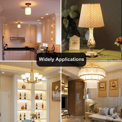 G9 Bulb Dimmable 6W 3000K, T4 G9 Bulbs 120V 530LM, 50W 60W Bulb G9 Bulbs 6 Pack YUIIP LED Warm White Ceramic Bi-pin
