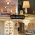 G9 Bulb Dimmable 6W 3000K, T4 G9 Bulbs 120V 530LM, 50W 60W Bulb G9 Bulbs 6 Pack YUIIP LED Warm White Ceramic Bi-pin