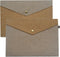 Durable A4 File Folder Document Holder - Portfolio Envelope Case with Snap Closure, Set of 2