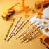 Teling 48 Pcs Construction Theme Pencils, Assorted Bulldozer and Excavator Pencils for Kids Birthday Gifts