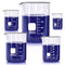 Glass Beakers Set, 5 Sizes - 10ml, 25ml, 50ml, 100ml, 250ml, 3.3 Borosilicate Beakers for Laboratories or Classrooms