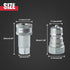 3/8” NPT Thread Ag Hydraulic Quick Connect Tractor Couplers with Dust Caps - ISO 7241-A Poppet Pioneer Style