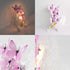 3D Dimmable Simulated Butterflies Acrylic Desktop Decoration Table Lamp Remote Color Changing Rechargeable Battery