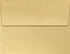 LUXPaper A2 Invitation Envelopes, Peel & Press, 4 3/8" x 5 3/4", Blonde Gold Metallic, 50 Qty