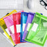 Plastic File Folders, 10 Pcs A4 Expandable Waterproof Pouch Envelopes with Snap Closure for Office/Business/School