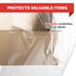 Simply Cool Stretch Wrap Industrial Strength Extra Thick 17.5" 1100 SqFt 80 Gauge (20 Micron) Shrink Wrap Roll for