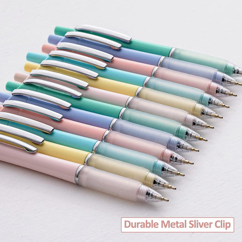 Ball Point Pen Black Ink, Medium Point 1.0mm Office Pens with Super Soft Grip, 6 Pack.