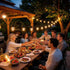 50 26pcs G40 Bulbs, RTTY Outdoor String Lights FT, Patio Light with Shatterproof LED Waterproof Hanging Globe Lighting