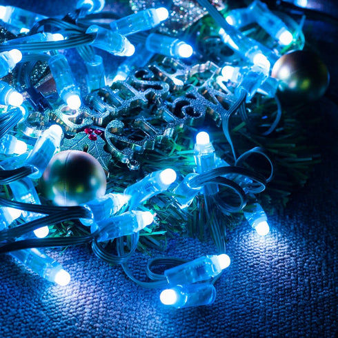 12mm WS2811 IP68 50 5V BTF-LIGHTING Waterproof LED/String RGB DC Outdoor LED String Light