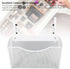 Yosoo Health Gear Hanging Desk Side Organizer, Adjustable Carbon Steel and PP Mesh, Clamp On Storage for Office Home