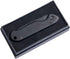 All Matte Black Locking Pocket Knife, Stainless Steel Blade, Aluminum Handle, Gift Box Included