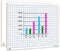 SCRIBBLEDO 9" x 12" Dry Erase Grid Whiteboard, Double Sided Graph Board for Kids, Portable Dry Erase Lapboards