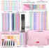 Nicpro 71 PCS Bible Journaling Kit, Aesthetic School Supplies, 12 No Bleed Highlighters, 6 Gel Pens