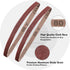 WORKPRO 24 Pack 1/2 x 18 Inch Sanding Belts, Aluminum Oxide Abrasive for Woodworking, Metal Polishing