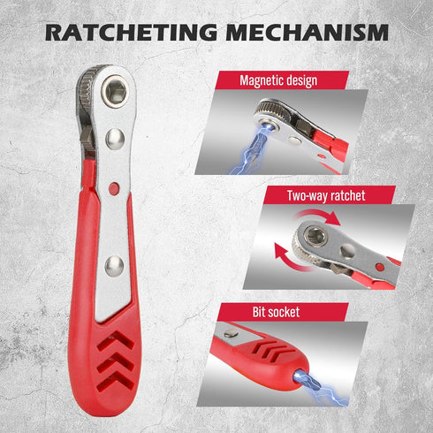 260-Piece Set, Set Ultimate Precision Screwdriver Bit Premium Security Bit Includes Magnetic Security Bits, Nut Driver