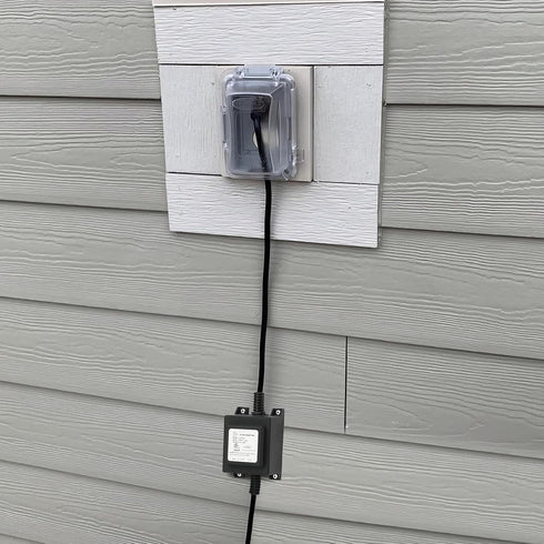 110/120V 12V/5A, 60-Watt onlyfire Outdoor Landscape Transformer to AC Waterproof Power Supply Converter for LED